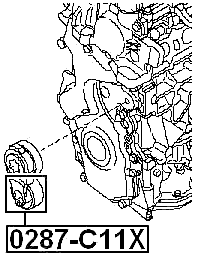 0287-C11X - PULLEY TENSIONER KIT