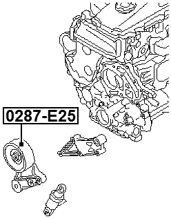 0287-E25 - TENSION PULLEY