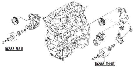 0287-J10 - TENSION PULLEY