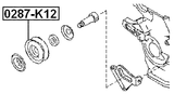 0287-K12 - PULLEY TENSIONER