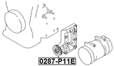 0287-P11E - PULLEY TENSIONER KIT
