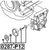 0287-P12 - PULLEY TENSIONER KIT