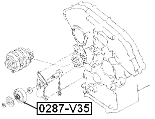 0287-V35 - TENSION PULLEY