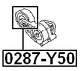 0287-Y50 - PULLEY TENSIONER