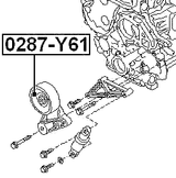 0287-Y61 - PULLEY TENSIONER KIT