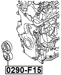 0290-F15 - BELT TENSIONER