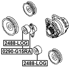 0290-G15RA - BELT TENSIONER