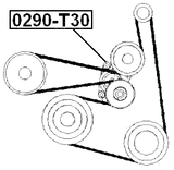 0290-T30 - BELT TENSIONER
