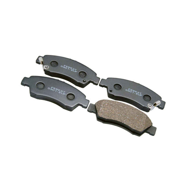 0301-EUF - PAD KIT, DISC BRAKE, FRONT Braking System, Brake Pads