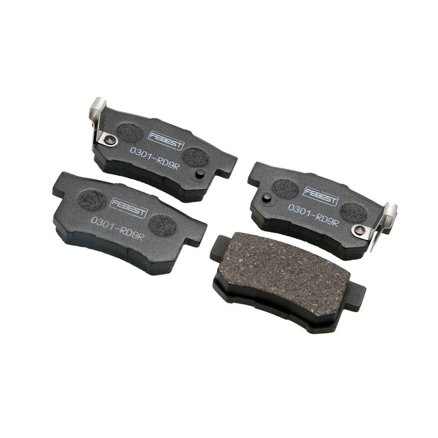 0301-RD9R - PAD KIT, DISC BRAKE, REAR Braking System, Brake Pads