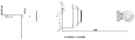 03110-005R - REAR SHOCK ABSORBER GAS.TWIN TUBE