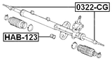 0322-CG - STEERING TIE ROD
