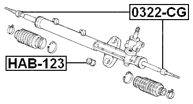 0322-CG - STEERING TIE ROD