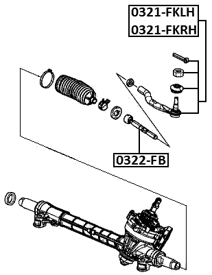 0322-FB - STEERING TIE ROD