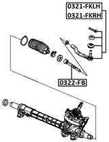 0322-FB - STEERING TIE ROD