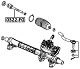 0322-FG - STEERING TIE ROD