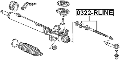 0322-RLINE - STEERING TIE ROD