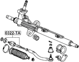 0322-TA - STEERING TIE ROD