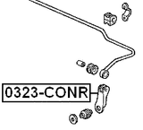 0323-CONR - REAR STABILIZER LINK