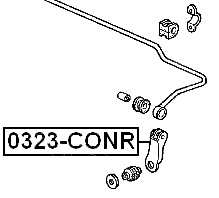 0323-CONR - REAR STABILIZER LINK