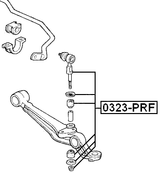 0323-PRF - FRONT STABILIZER LINK / SWAY BAR LINK