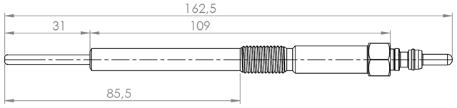 03642-001 - GLOW PLUG
