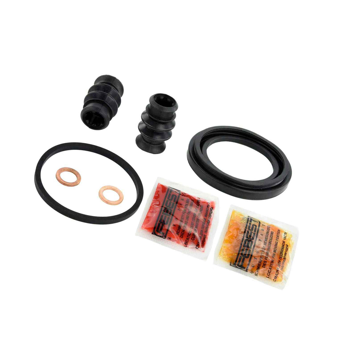 0375-CDF - FRONT BRAKE CALIPER REPAIR KIT (SET FOR ONE SIDE) Braking System, Brake Caliper Repair Kits