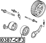 0387-CF3 - TENSION PULLEY