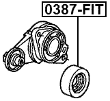 0387-FIT - TENSION PULLEY