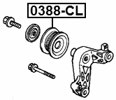 0388-CL - PULLEY IDLER