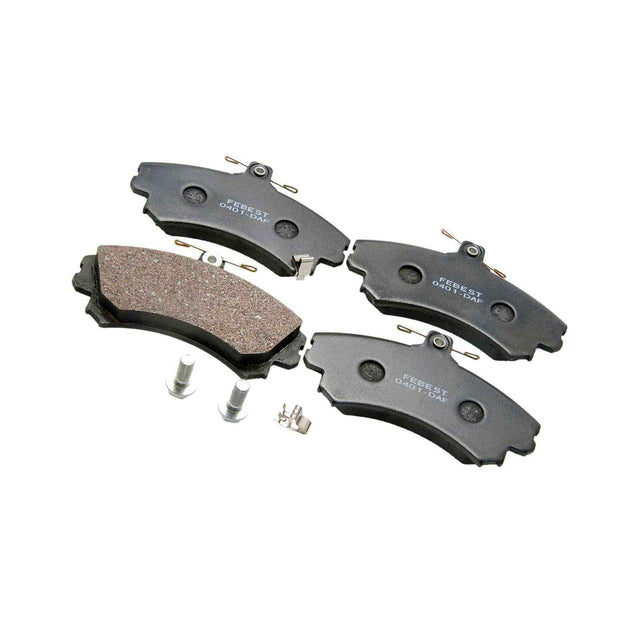 0401-DAF - PAD KIT, DISC BRAKE, FRONT - KIT (INCLUDING BOLTS) Braking System, Brake Pads