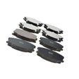0401-FEF - PAD KIT, DISC BRAKE, FRONT - KIT (WITH ANTI SQUEAL SHIM) Braking System, Brake Pads