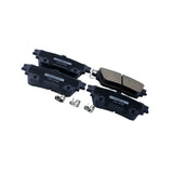 0401-GFER - PAD KIT, DISC BRAKE, REAR (WITH ANTI SQUEAL SHIM) Braking System, Brake Pads