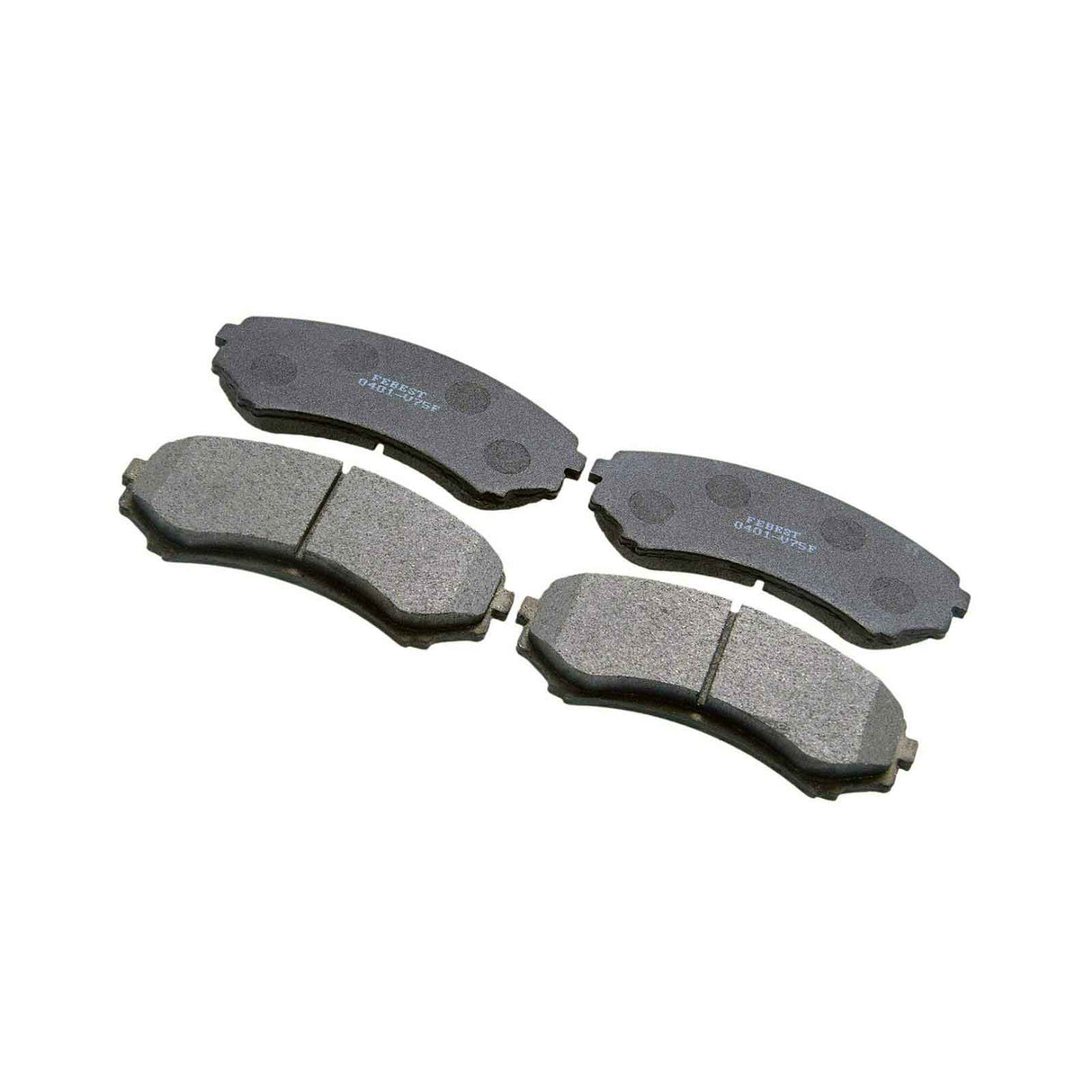 0401-V75F - PAD KIT, DISC BRAKE, FRONT Braking System, Brake Pads