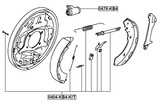 0404-KB4-KIT - BRAKE SHOE FITTING KIT