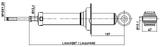 04110-011R - REAR SHOCK ABSORBER GAS.TWIN TUBE