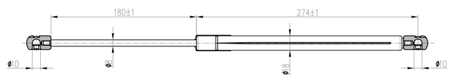 04117-001 - BOOT GAS STRUT L472/540N