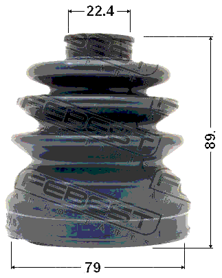 0415-EA - BOOT INNER CV JOINT KIT 79X89X22.4