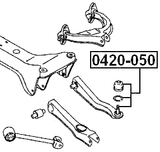 0420-050 - BALL JOINT REAR ARM