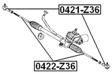 0421-Z36 - STEERING TIE ROD END