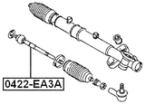 0422-EA3A - STEERING TIE ROD