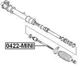 0422-MINI - STEERING TIE ROD