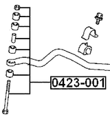 0423-001 - FRONT STABILIZER LINK / SWAY BAR LINK