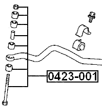 0423-001 - FRONT STABILIZER LINK / SWAY BAR LINK