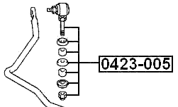 0423-005 - FRONT STABILIZER LINK / SWAY BAR LINK