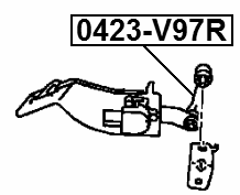 0423-V97R - LINK, HEIGHT CONTROL SENSOR REAR