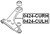 0424-CURH - RIGHT FRONT ARM
