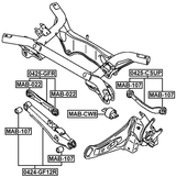 0424-GF12R - REAR LOWER ARM