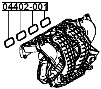 04402-001 - INTAKE MANIFOLD GASKET