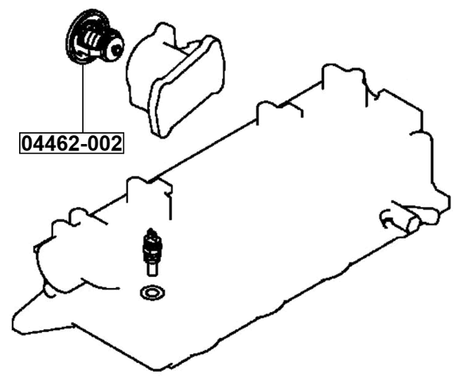 04462-002 - THERMOSTAT 82C